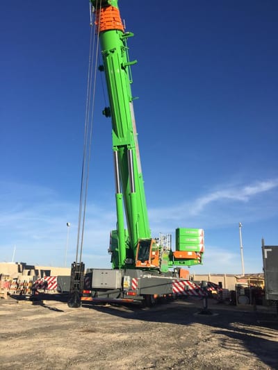 Grúa Móvil Liebherr 450 ton